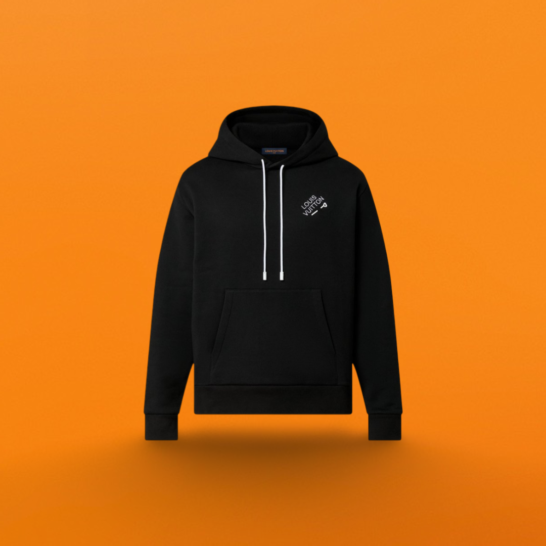 Pin hoodie black <span class="brand-imgs LV"></span>