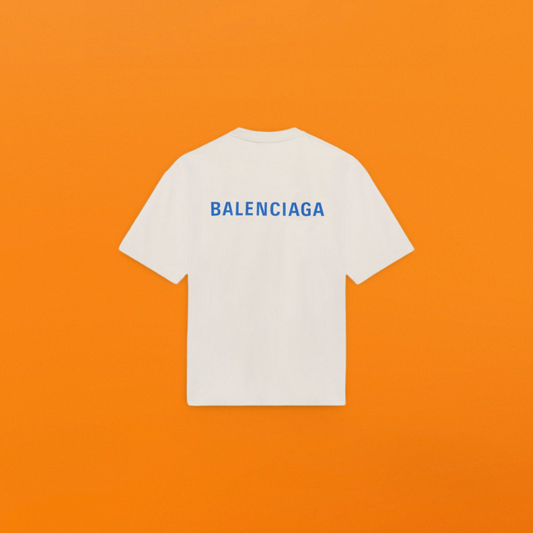 Short sleeved shirt with blue print on the back<span class="brand-imgs BL"></span>