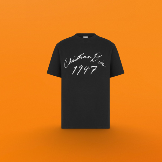 Signature flocked Short sleeve black <span class="brand-imgs DIOR"></span>