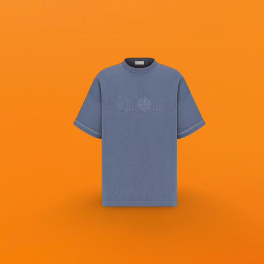 Star logo short sleeve blue <span class="brand-imgs DIOR"></span>