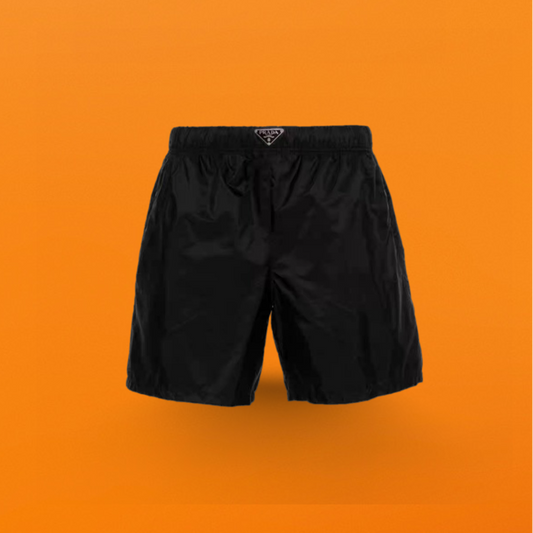 Nylon triangle logo shorts <span class="brand-imgs PD"></span>