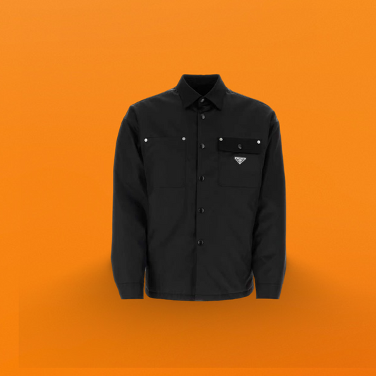 Triangle logo work wear thin cotton jacket <span class="brand-imgs PD"></span>